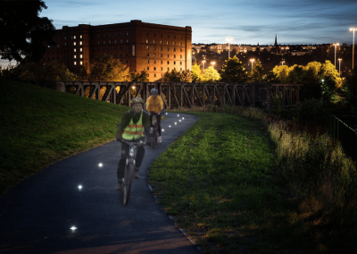Séparateur de piste cyclable SOLAR LED Cycle Lane